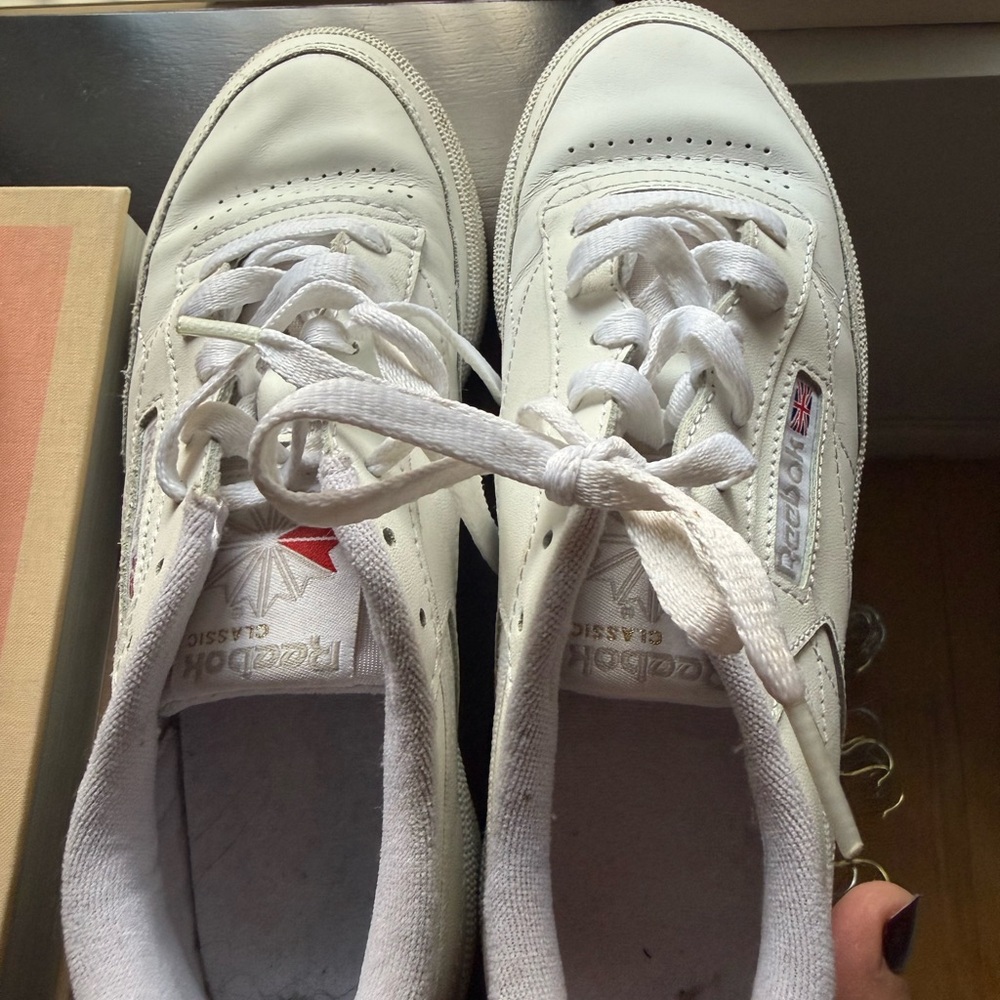 Reebok Classic White Sneakers